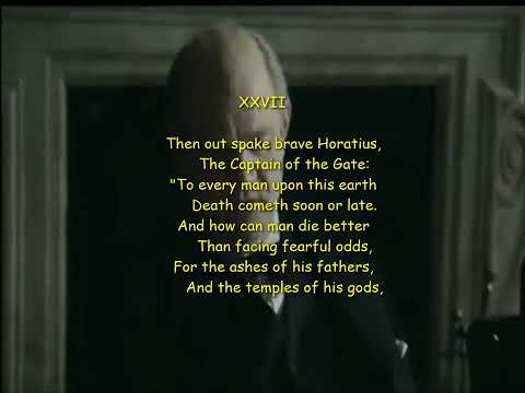 Horatius - Lays of Ancient Rome - The Poems