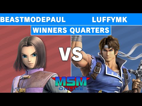 MSM Online 55 - BeastModePaul (Hero) Vs. LuffyMK (Richter) - Winners Quarters