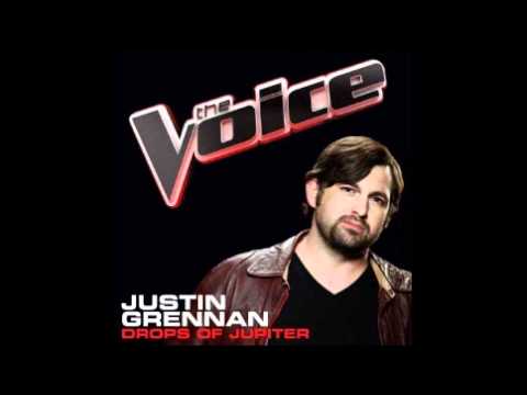 The Voice : Justin Grennan - Drops Of Jupiter [STUDIO RECORDING]