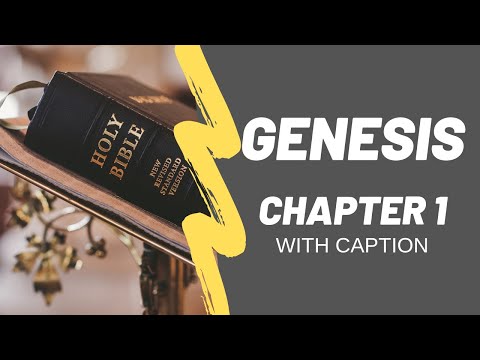 Bible | Genesis Chapter 1 | Bible Videos | Bible verses for sleep 🌱