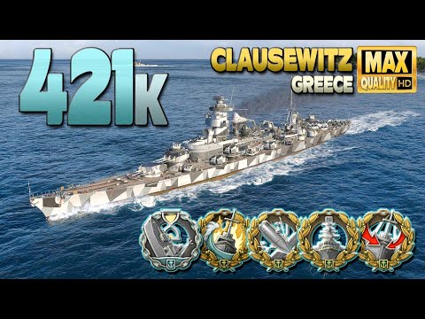 Cruiser Clausewitz: You cant win it all - World of Warships