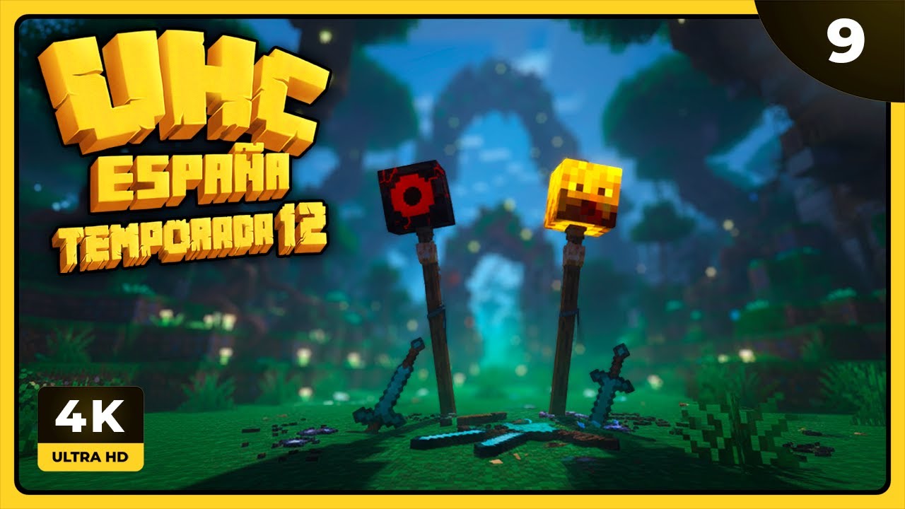 UHC España T12 Ep.9 | EN BUSCA DE CABEZAS | MINECRAFT Gameplay Español