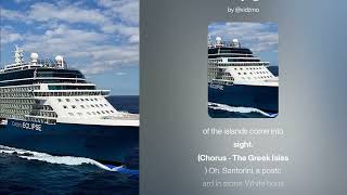 Celebrity Cruises - Eclipse 2025 #VIDZMO #originalmusicvideo #celebritycruises #eclipse #cruiseship