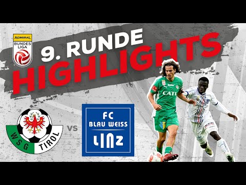 WSG Tirol - FC Blau-Weiß Linz 9. Runde ADMIRAL Bundesliga 2024/25