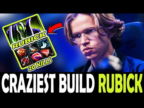 TOPSON The Scientist Of Dota 2 — CRAZY ITEM BUILD ON RUBICK 20KILLS DOTA 2