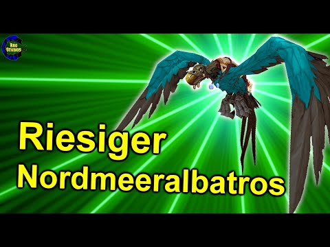 Riesiger Nordmeeralbatros GUIDE - Neues Rätselmount!