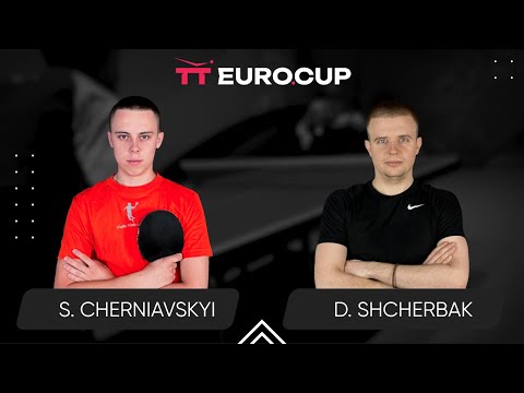 18:00 Serhii Cherniavskyi - Denys Shcherbak 12.04.2024 TT Euro.Cup Ukraine Star. TABLE 3