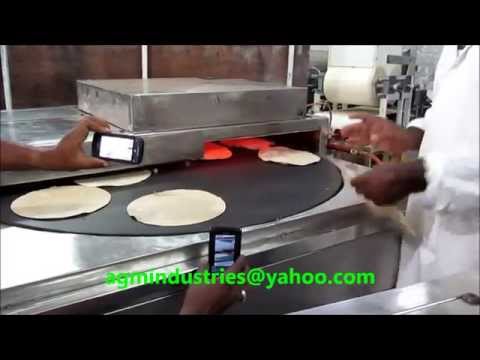 Chapati Pathri Cooking Machine From AGM Industries Coimbatore
