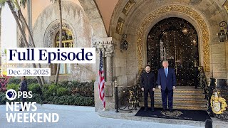 PBS News Weekend full episode, Dec. 28, 2025