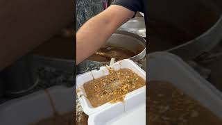 🇮🇶 Iraqi Qeema Stew and Street Food with Hot Oil #shorts