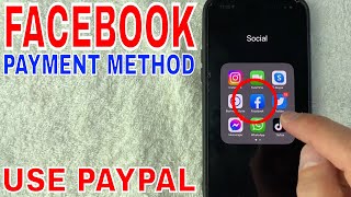 ✅ How To Connect PayPal To Facebook As Payment Method 🔴