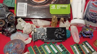 Video thumbnail for Gigabyte GeForce GT 1030 GV-N1030D5-2GL Low Profile 2G Graphics Card TEST BENCHMARK & REVIEW by Nev's Tech Bits