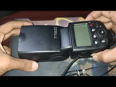 DIY Godox TT600 flash external battery pack