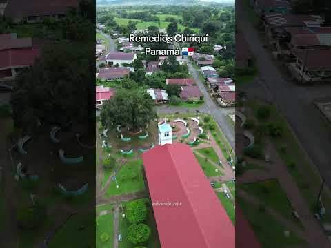 Grabando el hermoso pueblo de Remedios #chiriquí #turismo #historiadepanamá #drone #MundoNazirha