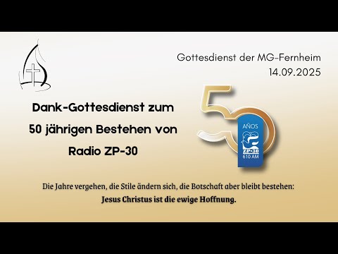 Dankgottesdienst zum 50 jaehrigen Bestehen von Radio ZP30