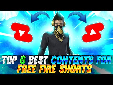 Top 6 Best Content For FreeFire Shorts | FreeFire Shorts Best Topic | FreeFire Shorts Tips And Trick