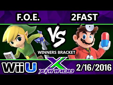 S@X 137 - 2Fast (Bayonetta, Dr.Mario) Vs. F.O.E. (Toon Link) SSB4 Tournament - Smash 4