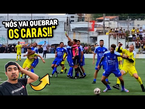PEGOU FOGO ENTRE MARCONE VS JUVENTUS / COPA NOVE DE JULHO semifinal