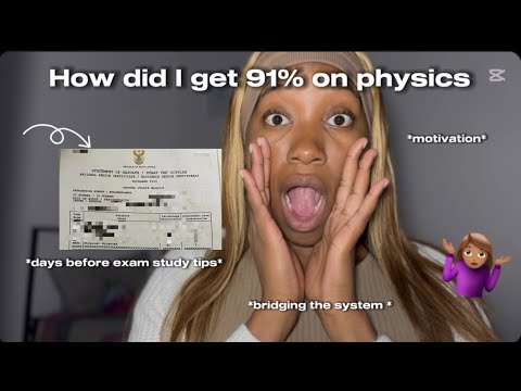 If You’re Struggling with Physics or Chemistry, Watch This! (I Got 91%)😌