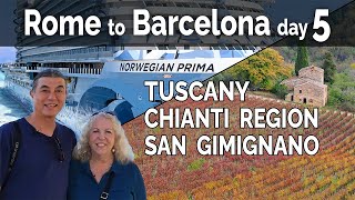 ITALY - Chianti Wine Tasting in Tuscany - San Gimignano - Medieval Walking Tour