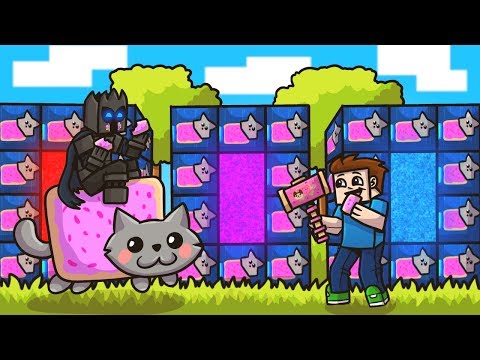 ENTER NYAN CAT'S Lucky Block PORTAL In Minecraft!