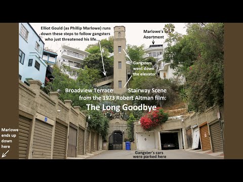 The Long Goodbye Stairway Scene (Broadview Terrace/Los Altos Place)