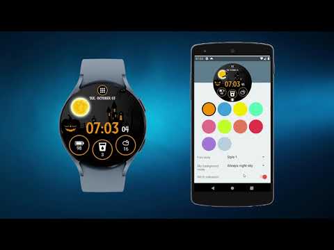 Halloween Watch Face HuskyDEV Video