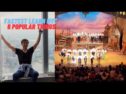 Fastest Way to Learn About NYC & 6 Most Popular Things to See & Do | Travel Guide | 8K Video