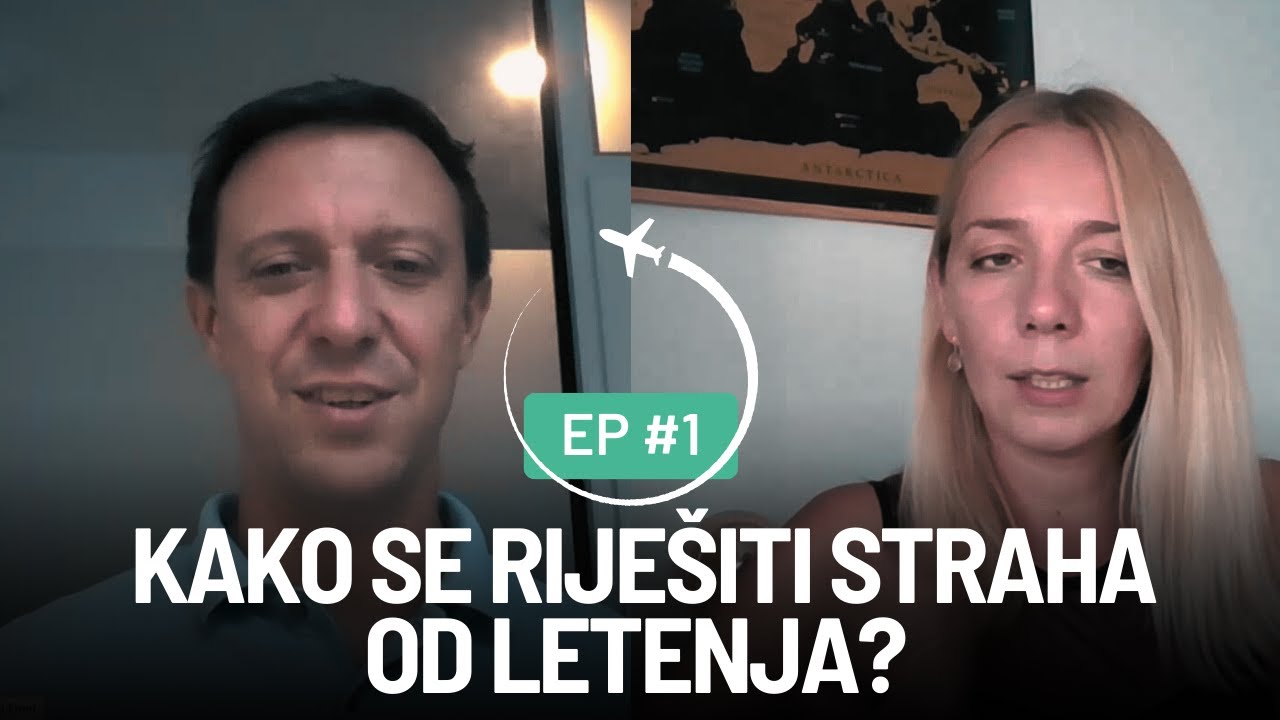 Snimljeni video Putnih razgovora - "Kako se riješiti straha od letenja?"