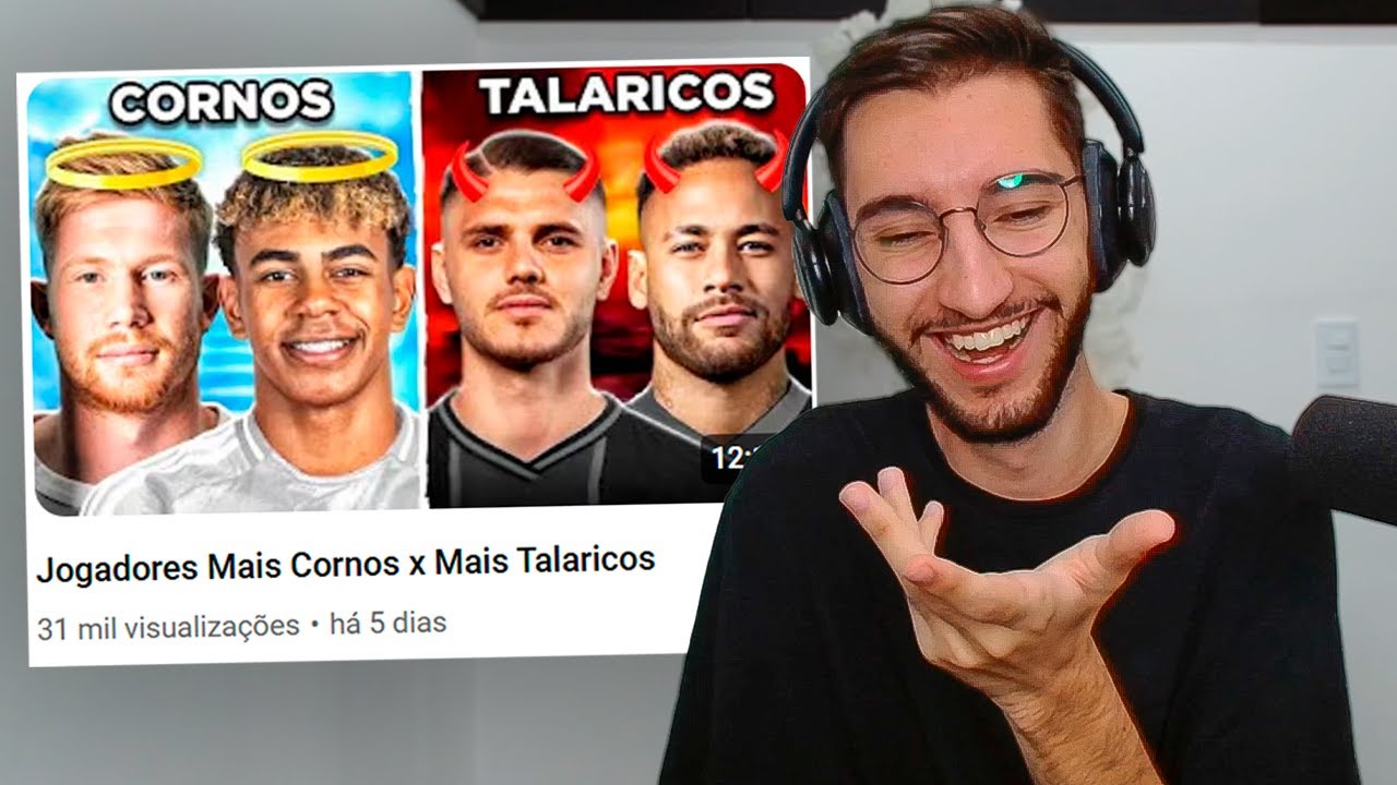 Jogadores Mais Cornos x Mais Talaricos