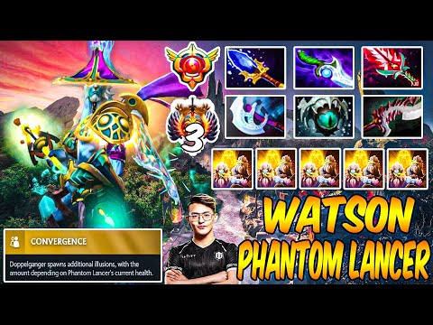 Phantom Lancer Watson The Late Game Carry 17 Kills - Dota 2 Pro Gameplay