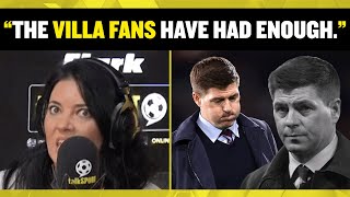 STEVEN GERRARD SACKED 🔥 Dean Saunders and Natalie Sawyer react to Aston Villa sacking Steven Gerrard