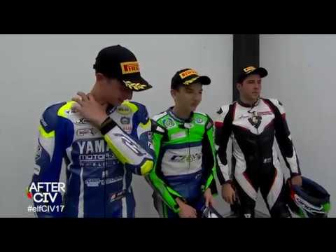 After CIV Puntata 04 - Misano - Intervista a Francesco Pastore