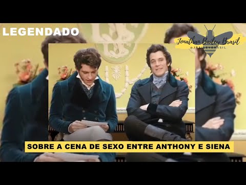 Jonathan Bailey e Luke Thompson sobre a cena de Anthony e Siena | LEGENDADO