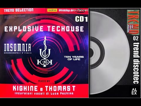 TREND SELECTION 02 - INSOMNIA Discoacropoli  - Explosive Techouse - TREND DISCOTEC COMPILATION CD.01