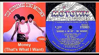 The Supremes - Money (That's What I Want) 'Vinyl'