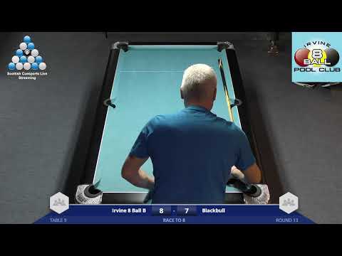 Central Ayrshire Pool League - Irvine 8 Ball B v Blackbull