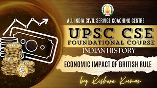 Day - 81 | History | Economic Impact of British Rule | Mr. Kishore Kumar