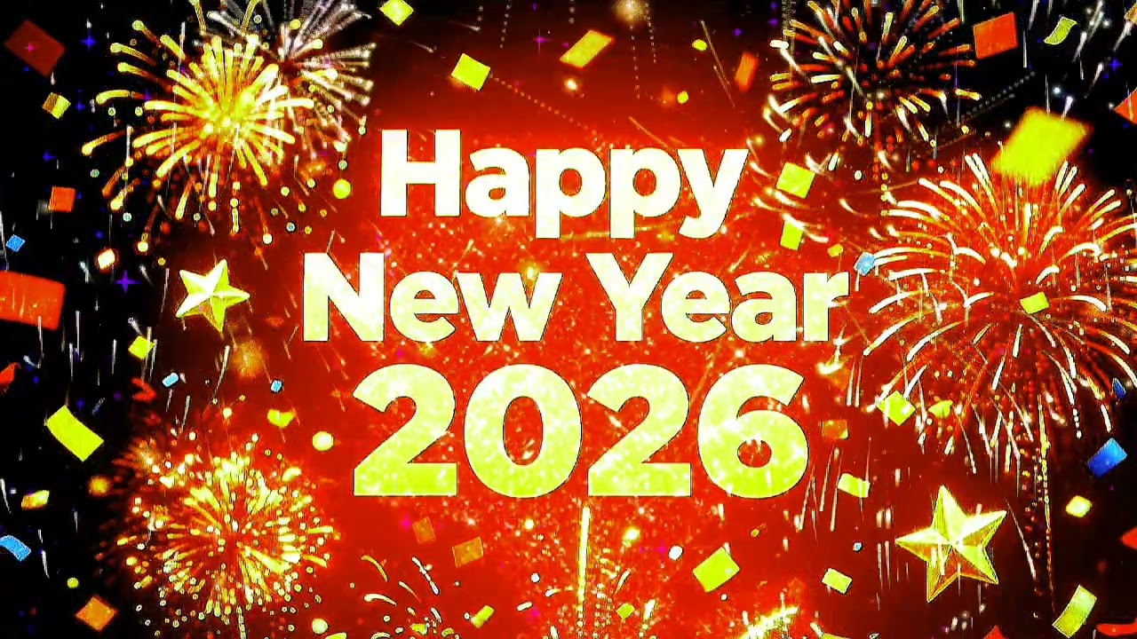 HAPPY NEW YEAR 2026 - FULL HD WALLPAPER FOR YOUR BIG TV SCREEN 