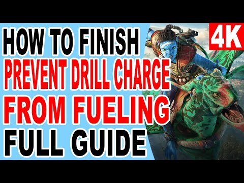 Prevent the Drill Charge From Fueling - 2 Fuel Ports Destroyed - Avatar Frontiers of Pandora