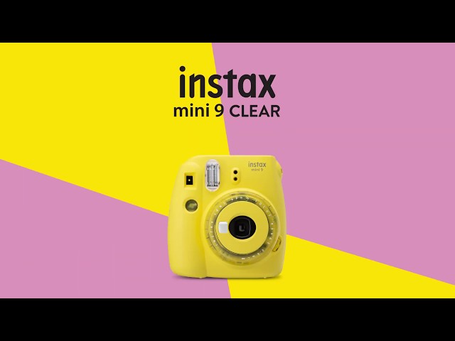 Fujifilm Instax Mini 9 giallo trasparente video