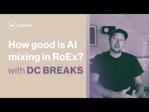 How good is RoEx's online AI mixing and mastering tool?