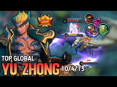 YU ZHONG BEST BUILD 2021 | TOP GLOBAL YU ZHONG GAMEPLAY | MOBILE LEGENDS✓