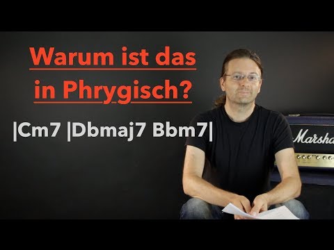 Analyse phrygische Akkordfolge (Modes / Kirchentonarten)