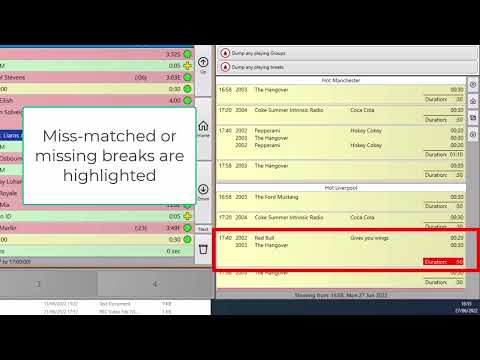Myriad 5 Playout - Split Playout