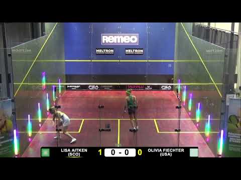 Remeo Ladies Open 2018: Lisa Aitken SCO - Olivia Fiechtre USA