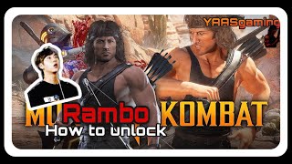 Mortal Kombat 11 how to unlock RAMBO