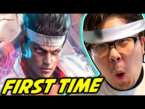 MY FIRST TIME PLAYING VIRTUA FIGHTER 4