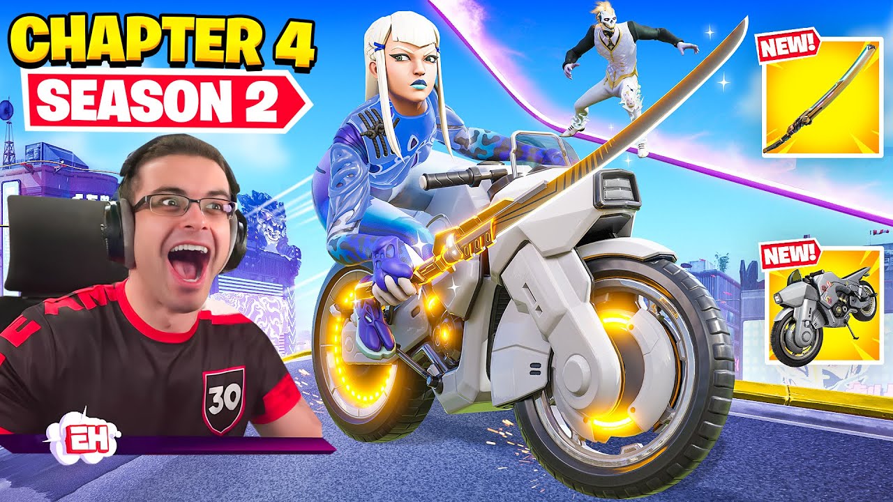 Nick Eh 30 reacts to Fortnite Season 2!