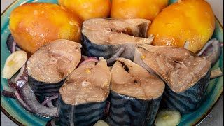🐟 Маринованная скумбрия - пальчики оближешь!